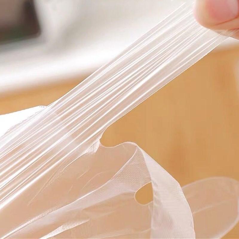 Product Introduction of 100PCS/Set Disposable Food Plastic Restaurant Kitchen BBQ Eco-Friendly Fruit Vegetable Gloves 8