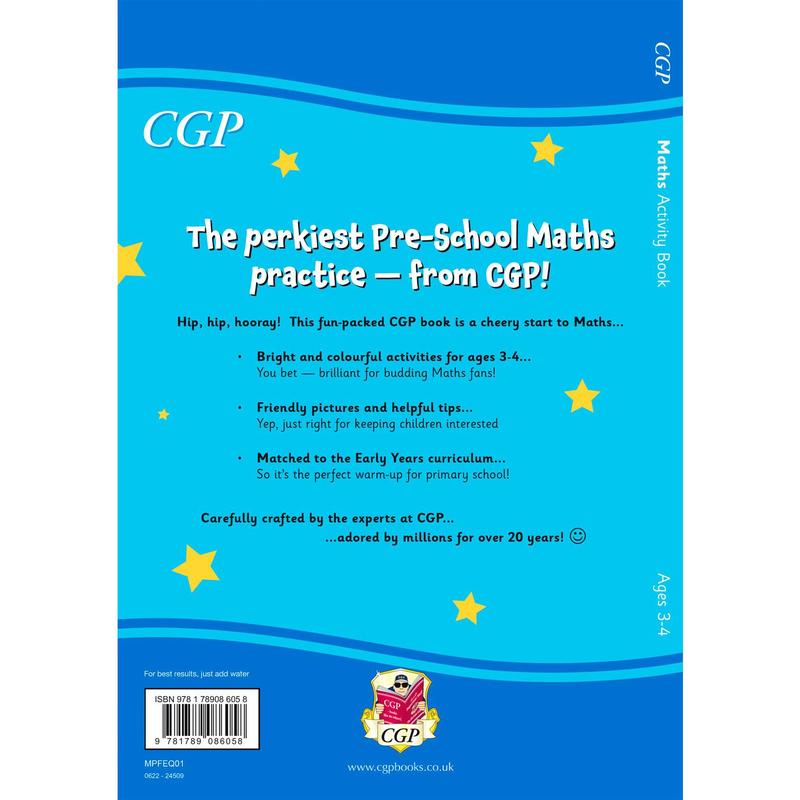Maths Activity Book for Ages 3-4 (Preschool) 1