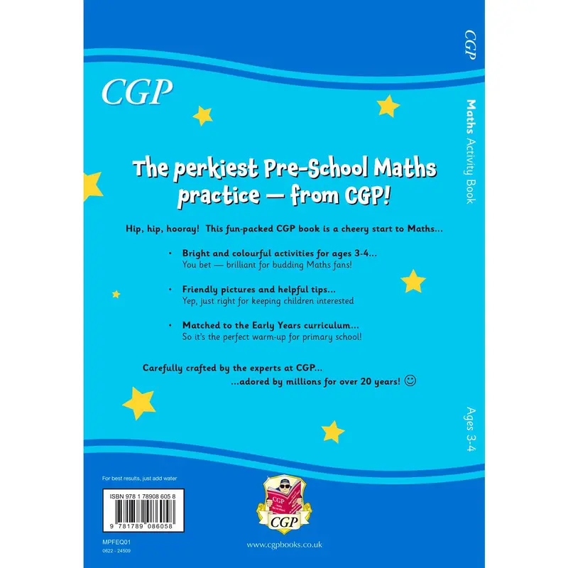 Maths Activity Book for Ages 3-4 (Preschool) 1
