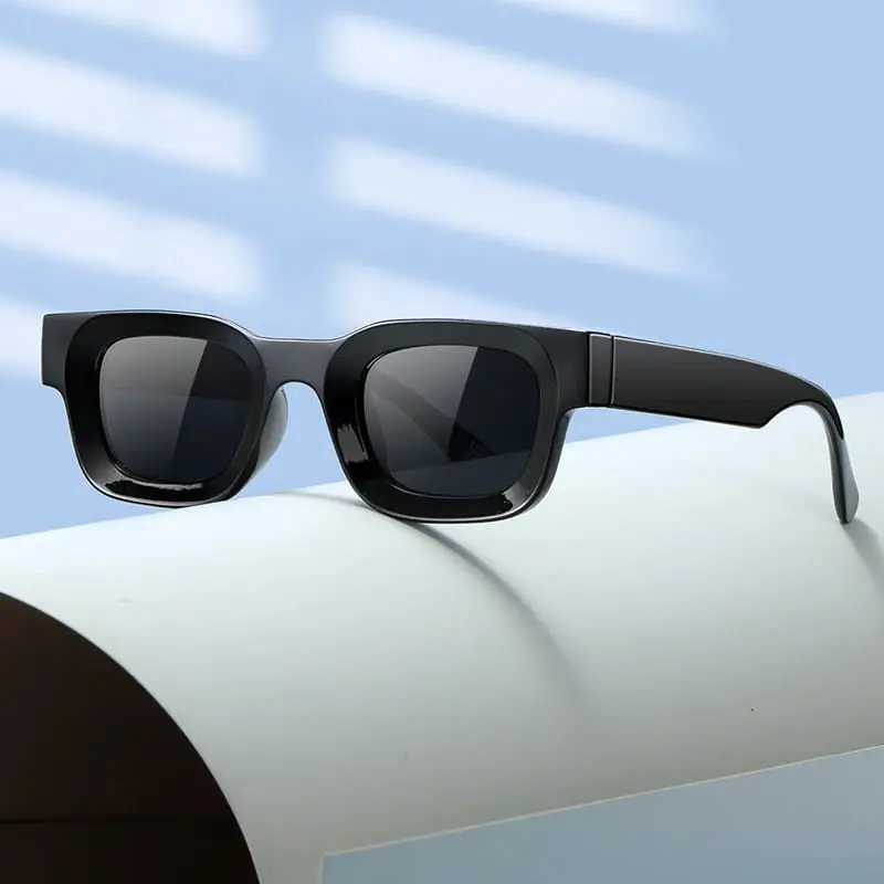 Kacamata Hitam Bingkai Tebal Lensa Candy Colour uv400 Eyewear Sunglasses 4