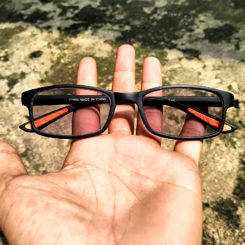 Kacamata Lensa Photochromic {Custom} Normal Minus dan Plus | Kacamata Photochromic Terlaris Laki-laki Perempuan Frame Photocromic Plastik Wanita 3