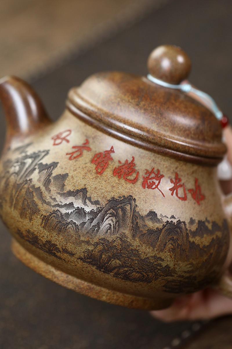 Product Introduction of Authentic Yixing Zisha Teapot - 100% Handmade Chinese Tea Set for English Breakfast/Earl Grey (Premium Gift for CNY/Mid-Autumn) 7