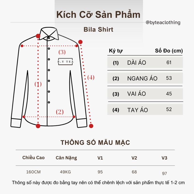(SP MỚI) Bila Shirt - B.Y Tea | Áo kiểu nữ sọc caro phối cổ 1