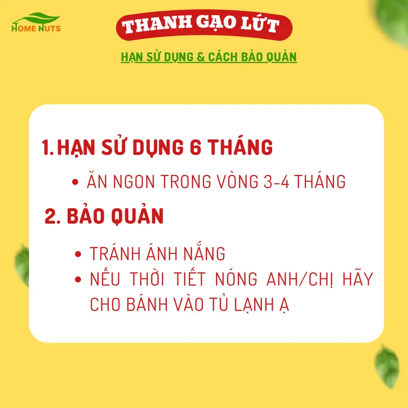 Thanh Gạo Lứt, thanh cơm gạo lứt hạt dinh dưỡng Home Nuts Snack Food 500gram Ăn Vặt 7