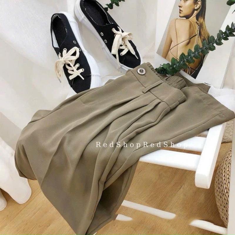Quần Tây Bigsize Gọn Dáng - Quần Tây Lưng Thun (chất liệu vải tuyết mưa) 50 - 90kg - Nữ - Women Voi 1