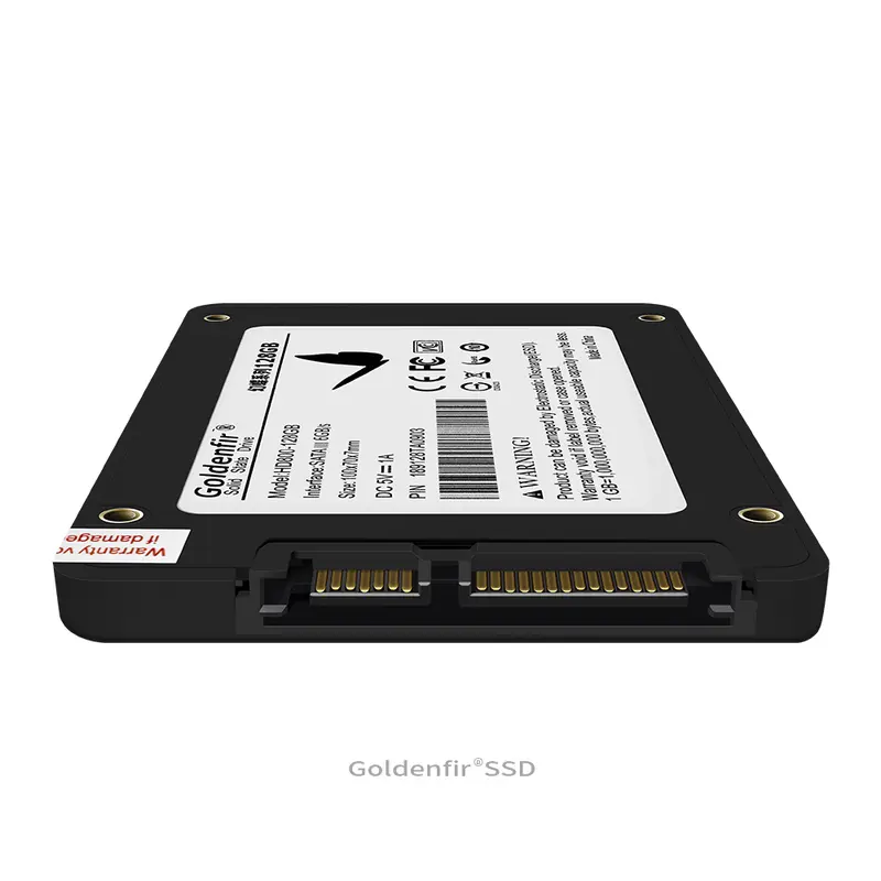 Ổ cứng thể rắn SSD, Goldenfir, 2.5Inch, SATA3, Dung lượng 128GB, 240GB, 360GB, 480GB, Ổ cứng thể rắn nội bộ, Tương thích với máy tính xách tay, Máy tính xách tay và máy tính xách tay, Ổ cứng SSD, Dung lượng 512GB 4