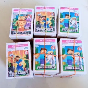 Grosir Mainan Jadul Kartu Kwartet Anak 1 pak Isi Kurleb 320pcs Murah