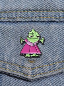 Broche de Diseño de Dibujos Animados Lindo, Insignia de Aleación de Moda para Decoración de Ropa Diaria, Broche Versátil y Exquisito para Regalo de Cumpleaños