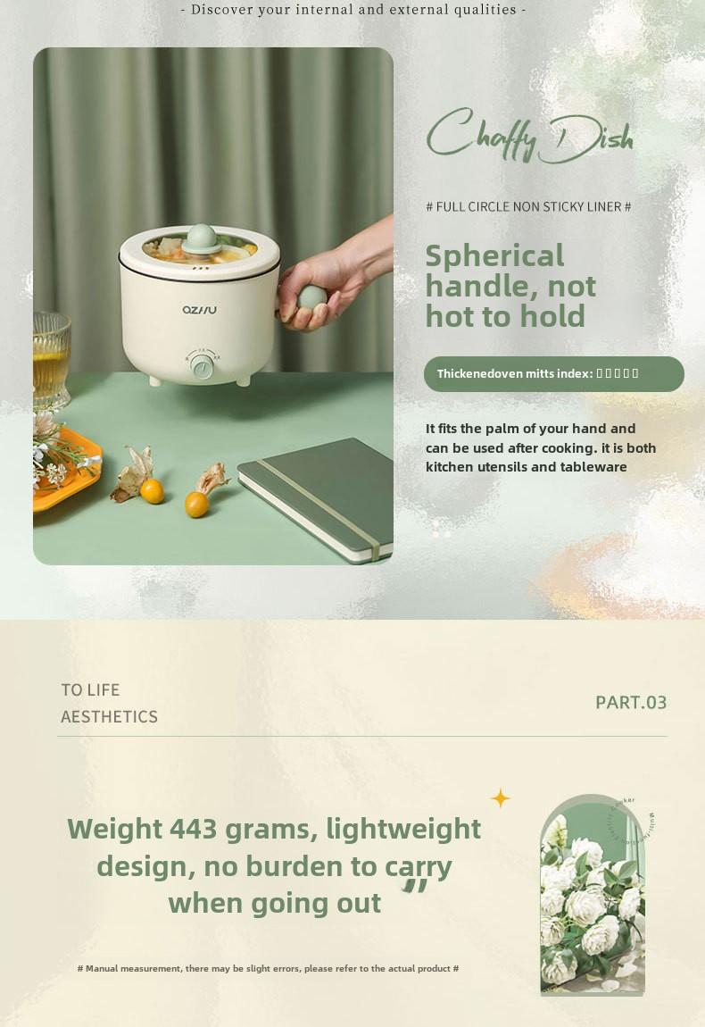 Product Introduction of Versatile All-in-One Pot for Couples in Apartments Cookware 17