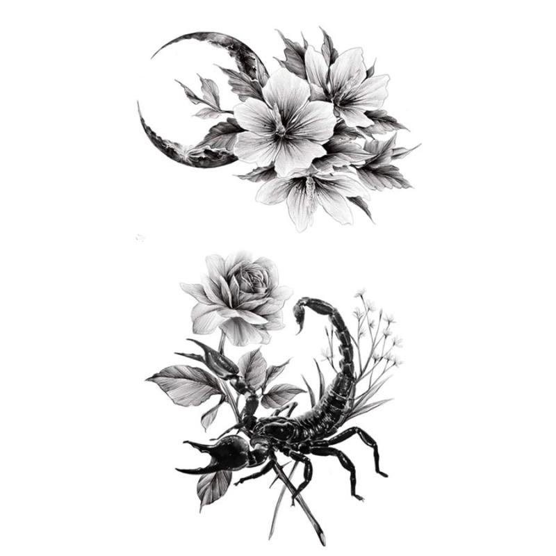 Miếng dán hình xăm tạm thời, Với thiết kế siêu cute dành cho các bạn yêu tattoo - The Sally Shop 6