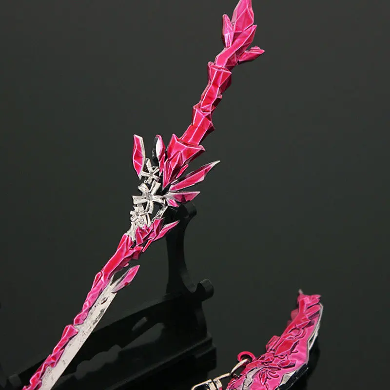 Đồ chơi tay, Phiên bản vô địch da Crystal Katana hoa tâm hồn, Thiết kế hoa anh đào rơi Koi Hualong, Bất tử, ngoài vòng pháp luật, mô hình vũ khí Thanh Gươm 3
