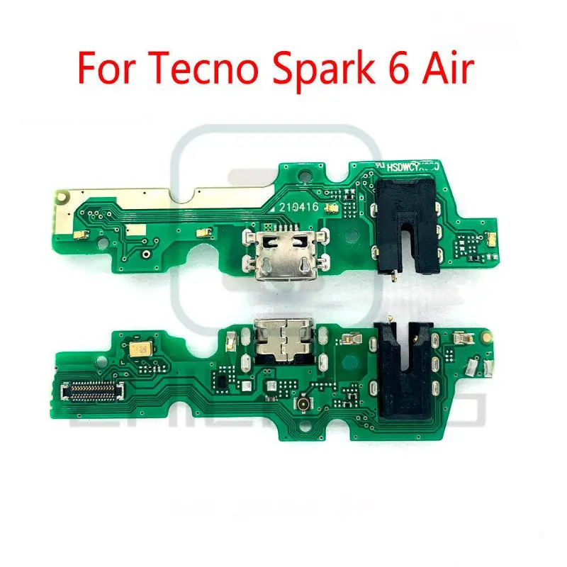 For Tecno Spark 6 Air KE6 KE6j USB Charging Board Dock Charger Port ...