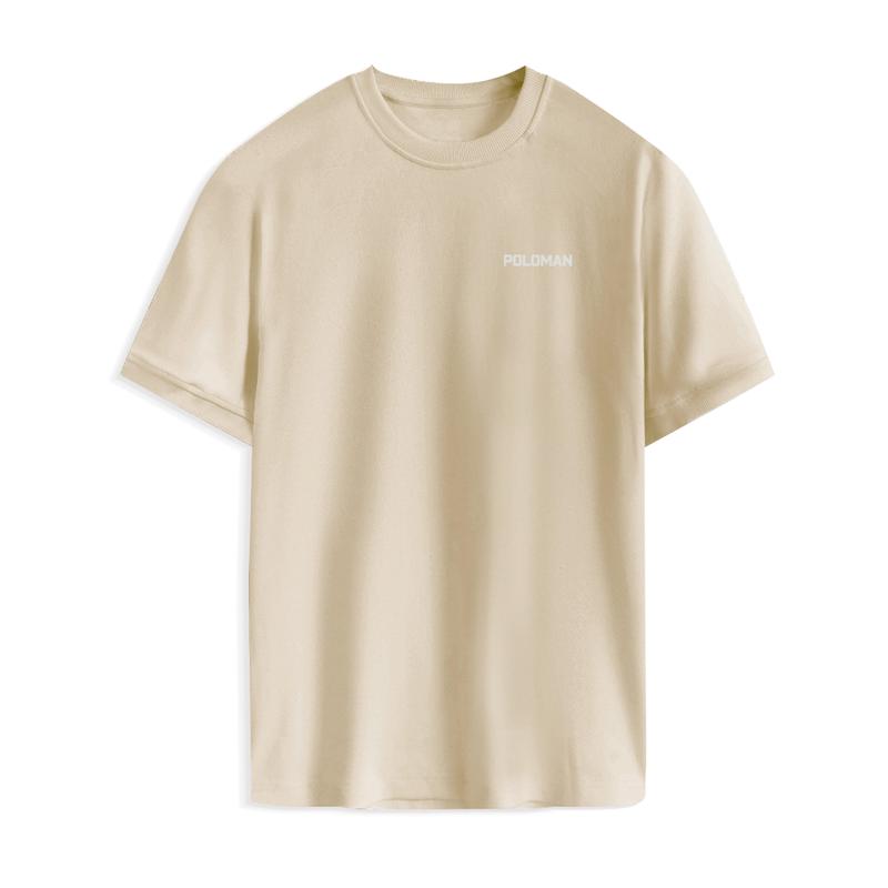 Áo thun nam nữ cổ tròn BASIC vải Cotton sang trọng, lịch lãm, thoáng mát - POLOMAN Top Menswear áo mikenco