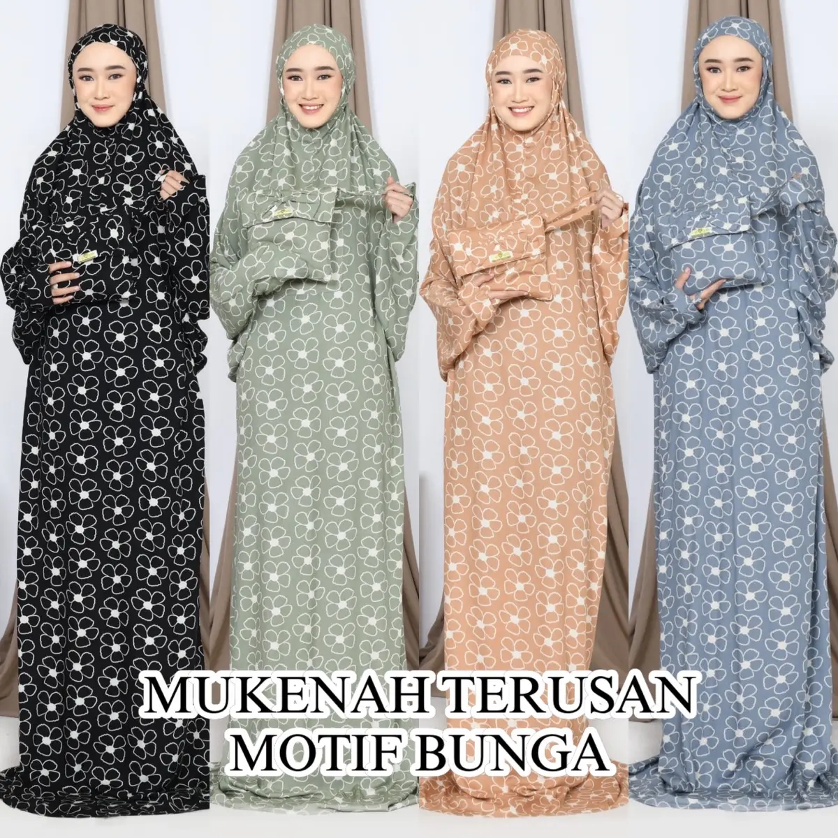 MUKENAH TERUSAN MOTIF