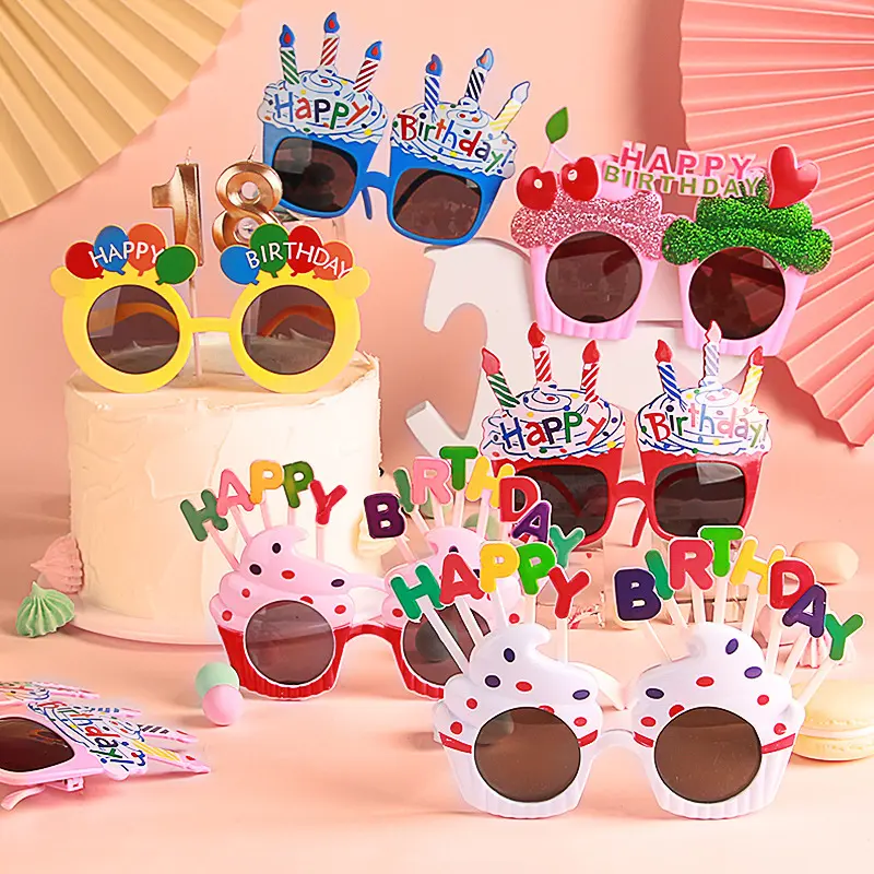 Kính mắt Happy Birthday dùng cho tiệc sinh nhật, phụ kiện cho tiệc sinh nhật Fubao Store 4