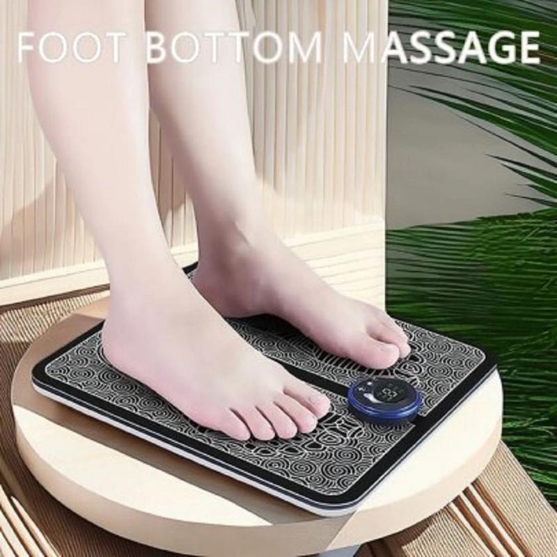 Thoải mái 8 chế độ 19 cấp Máy mát xa chân chạy điện Cải thiện lưu thông máu Sạc…