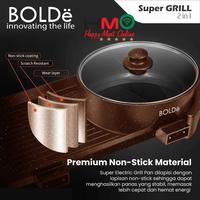 Gambar Bolde Super Electric Grill 2 in 1 BBQ Grill + Hot Pot Shabu Shabu Suki Bolde dari Happy Mart Online Kota Surabaya 5 Tokopedia