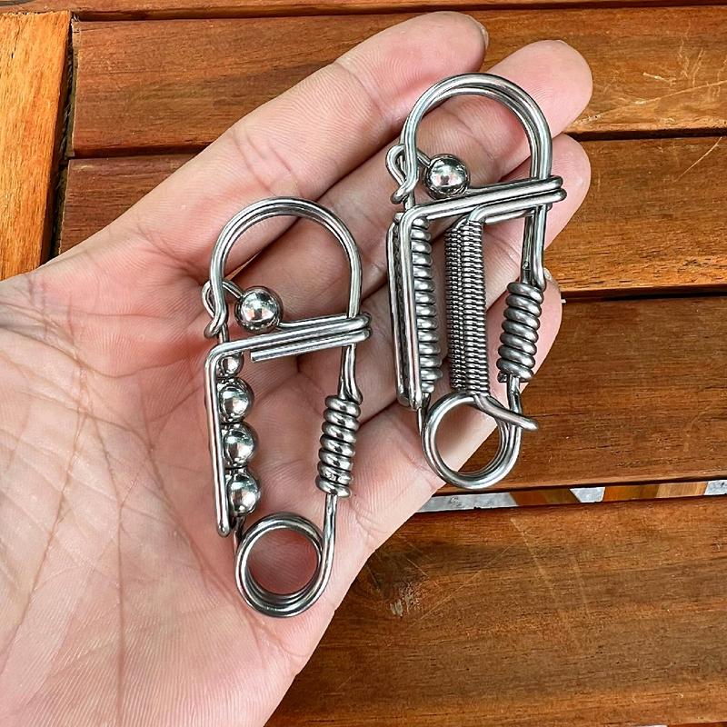 Móc Khóa Thủ Công Inox bền, đẹp, không rỉ sét 0