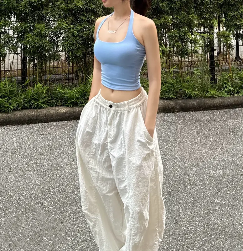 Áo Tank Top Nam & Nữ cổ vuông form Slimfit. 4
