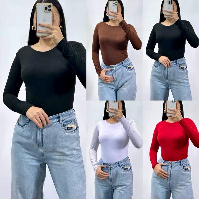 Product Introduction of IVORY LONGSLEEVES Seamless Double Lining Top 12