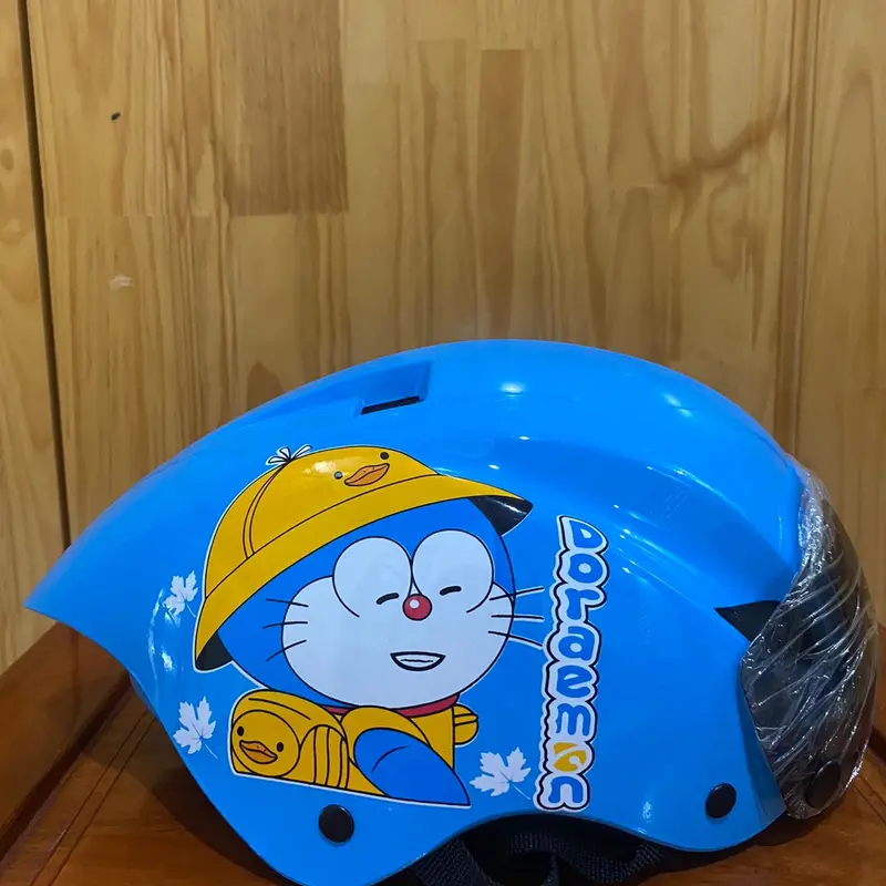 Nón bảo hiểm 1/2 đầu cho trẻ Nón cho trẻ từ 7-15tuổi Đội Đầu Phụ Kiện mũ bảo hiểm tutani 2