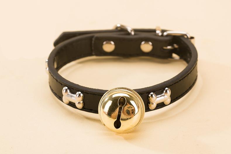 Product Introduction of Vòng Cổ Thú Cưng, Thích Hợp Cho Chó Và Mèo, Có Chuông Xương Đỏ, Vòng Cổ Có Thể Điều Chỉnh Thích Hợp Cho Chó Nhỏ Teddy, Đồ Dùng Cho Mèo, Đồ Trang Trí Cho Chó camera  đeo  cổ  mèo cat  travel  carrier breakaway  collar cây  máu  chó chuông  đeo  cổ  chó Đồ 5