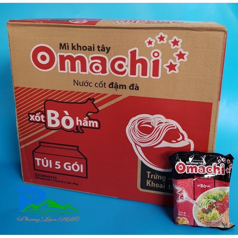 Omanchi bò omachi sườn 30 gói thùng 30 gói