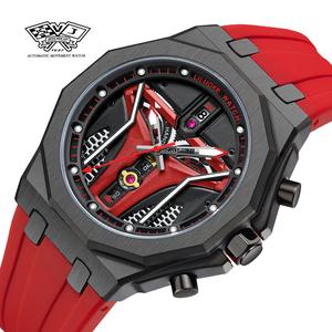 Jam Tangan Lelaki, Fesyen, Jualan Panas, Reka Bentuk 3D, Pelbagai Fungsi, Berkilau, Borong, Kalis Air, Pergerakan Kuarza, Sesuai untuk Pakaian Kasual dan Perniagaan, Elegan, dengan Aksesori