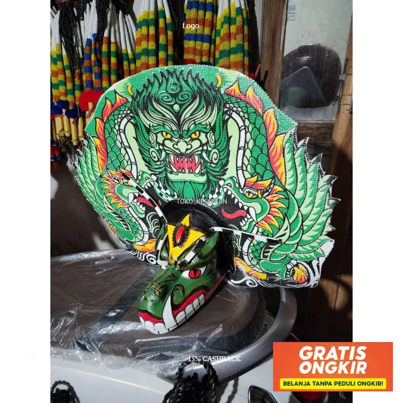 ready READY TERMURAH Terlaris barongan spon devil Mainan anak BISA COD Kain 1