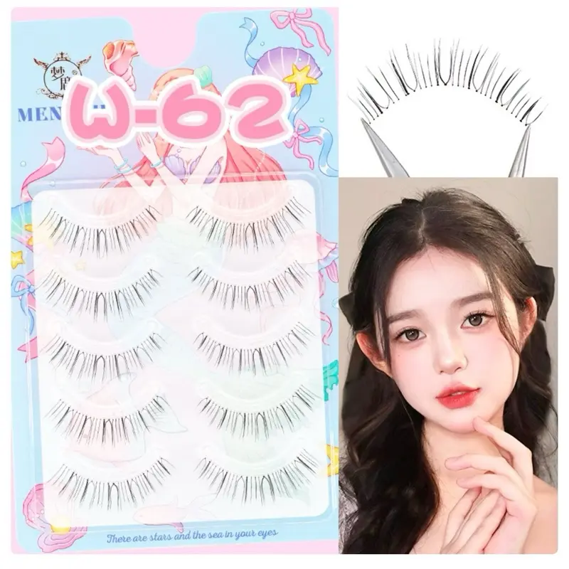 Mi giả tự nhiên MengLu 5 đôi - W62