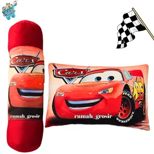 (My Online Shops) Paket Bantal Guling Cars Mobil Lucu Mewah