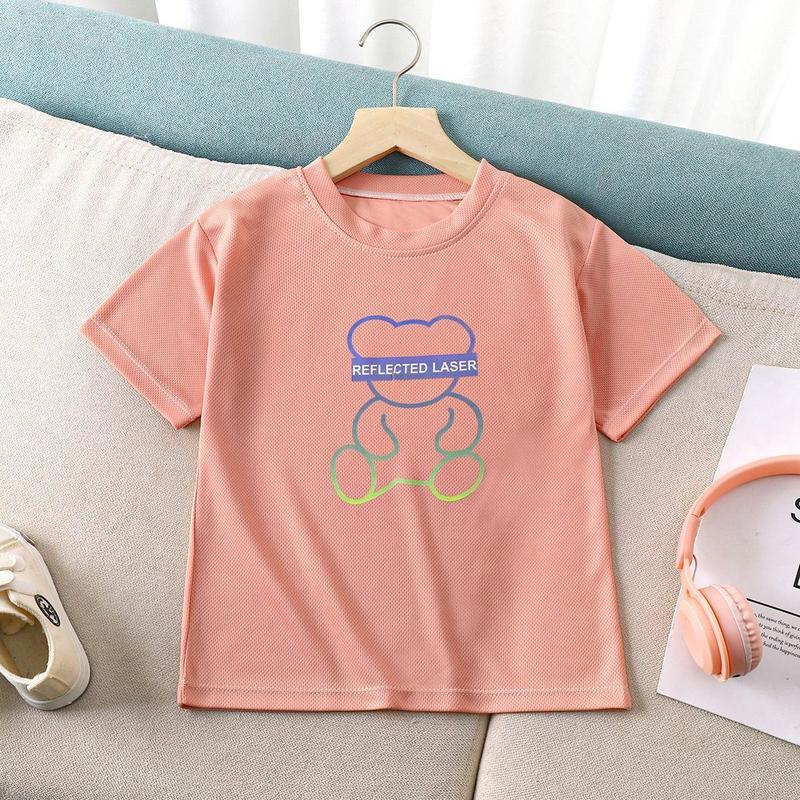 Áo Thun Trẻ Em, ngắn Tay, Thời Trang, Quần Áo Mới, Thích Hợp Cho Mùa Hè, Nhanh Khô, Tay Lửng Áo, Áo Sơ Mi Trẻ Em, Cho Bé Gái Mùa Hè, Năm 2025, Được 5911 Người Vinh Danh 4