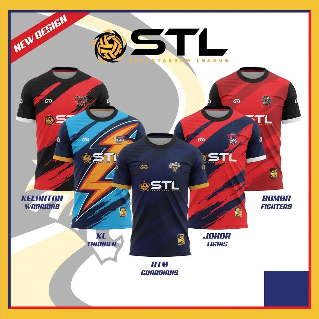 01-STL SEPAK TAKRAW LEAGUE FANS JERSEY UNISEX FULL SUBLIMATION