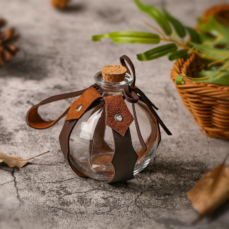 Dark Magic Potion Bottle - Brown Wizard Potions Glass Holder - TikTok Shop