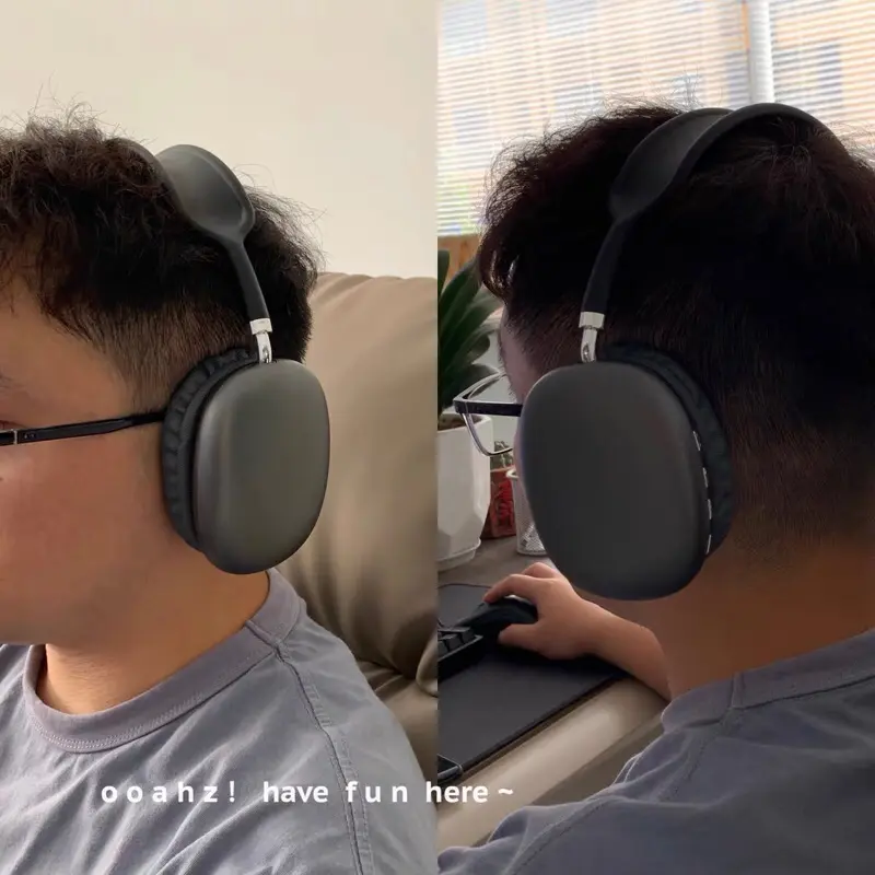 Tai nghe chụp tai,Headphone Bluetooth Chống Ồn, P9 AIR MAX Earphone 4