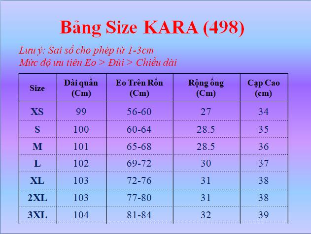Product Introduction of Quần Jeans Ống Rộng Phong Cách Hàn Quốc KARA 498- Chất vải dày dặn, thoải mãi, dễ phối đồ 0