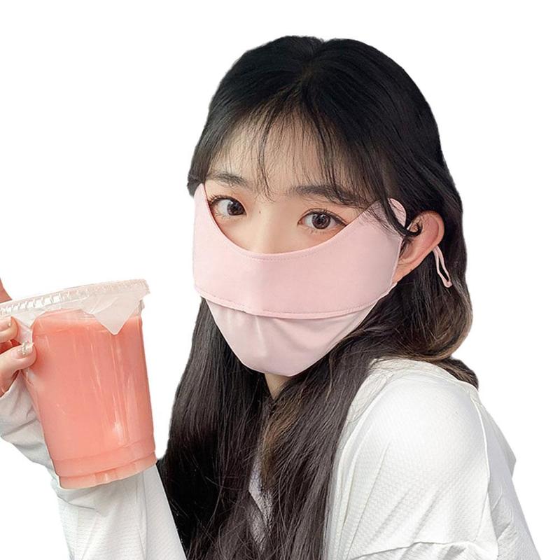 Product Introduction of Gradient Color Ice Silk Face Mask Summer Anti-UV Quick-drying Women Headband Ice M3U1 Scarf M0S6 24