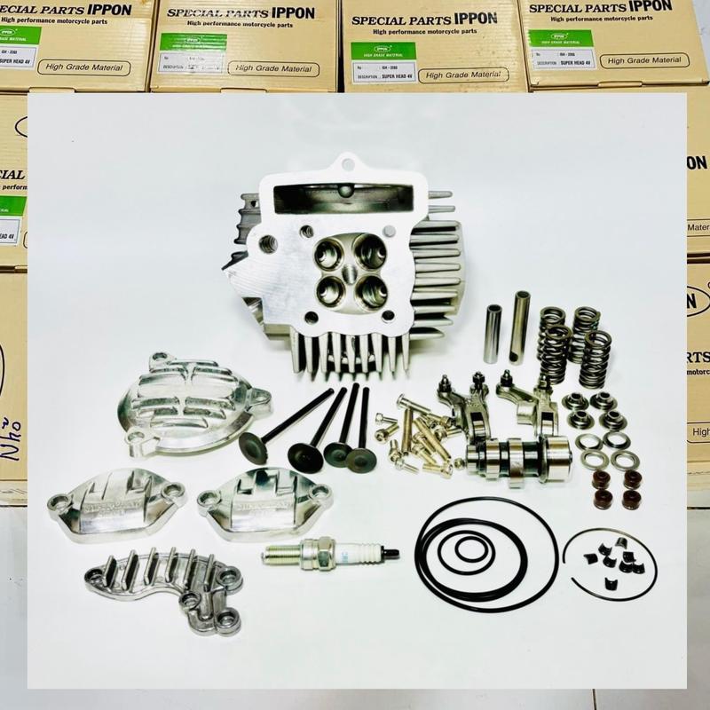 Bộ đầu Ippon 4 val cho xe máy wave - dream Phụ Tùng