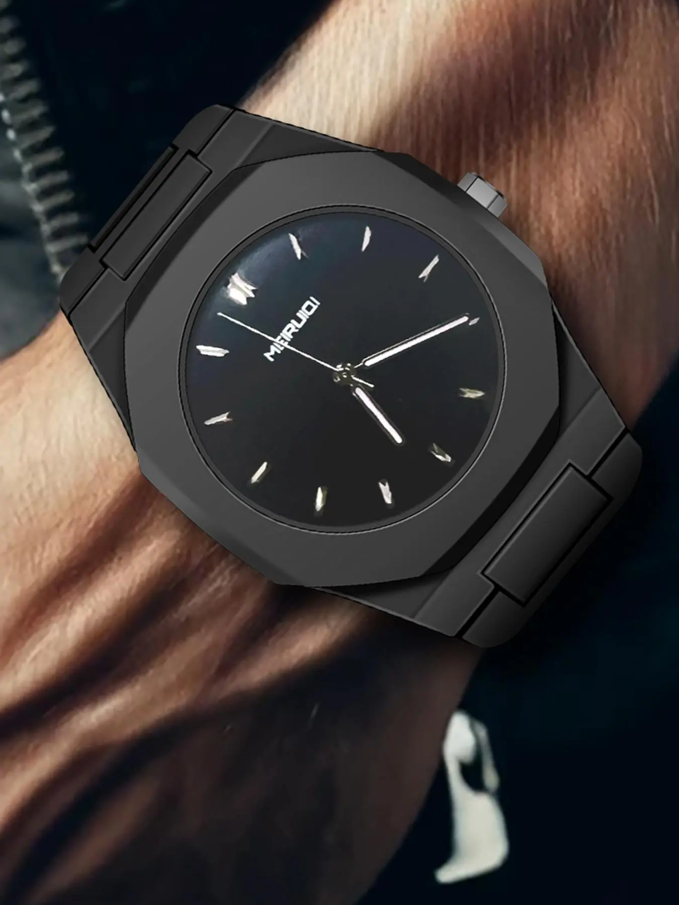 Men's Business Fashion Round Dial Quartz Watch, Fashion Watch for Party, Daily Clothing Decor, Trendy All-match & Exquisite Watch for Birthday Gift with Box
