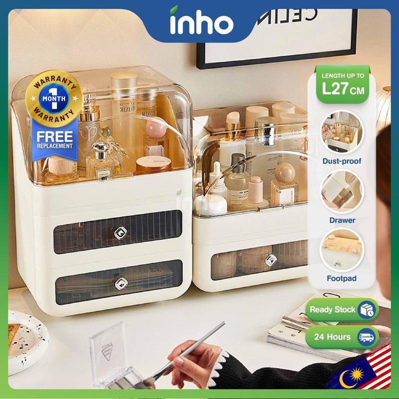 INHO 2/3 Layers Transparent Versatile Make Up Cosmetic Drawe - TikTok ...