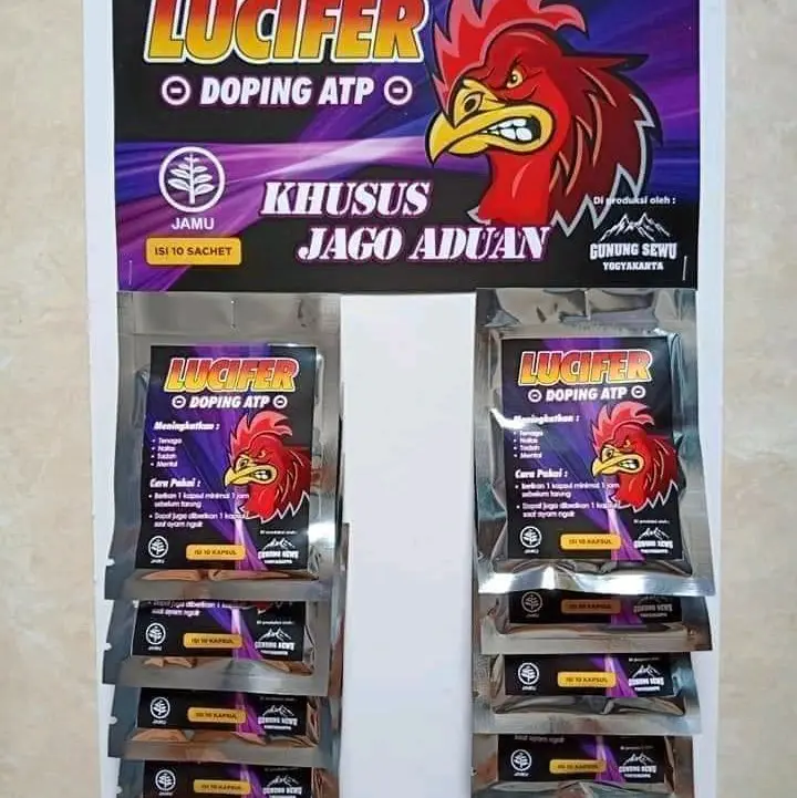 LUCIFER, Doping laga ayam aduan
