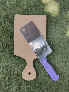 Talenan dan pisau ayam cacah 1 set