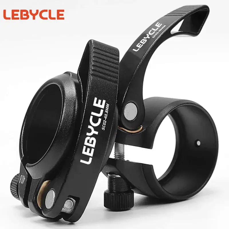 Lebycle Bicycle Seatpost Clamps Quick release 40mm / 40.8mm Aluminum alloy Mountain road bike Cycling Accessories