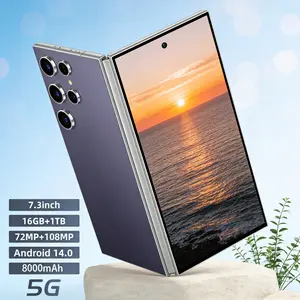 Smartphone  S 25 Ultra ORI 16GB+1TB Android 14.0 7.3 inch 8000mAh Baterai Original - Kamera 72MP+108MP OIS - Bluetooth 5.3 Layar 7.3 Inci Radio FM Bisa COD