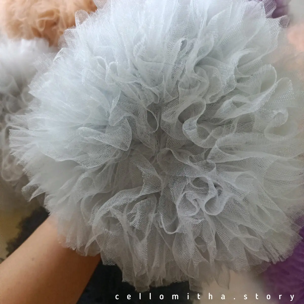 cepol hijab JUMBO anti kempes scrunchie  Santai Harian