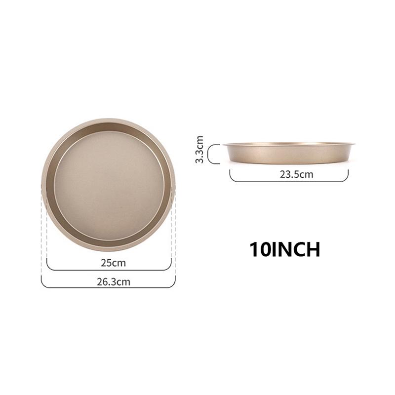 Product Introduction of 10/9/8/7/6 Inch Non-stick Baking Mold Air Fryer Pot Round Tray Pan Roasting Pizza Cake Basket Bakeware Kitchen Accessories 21
