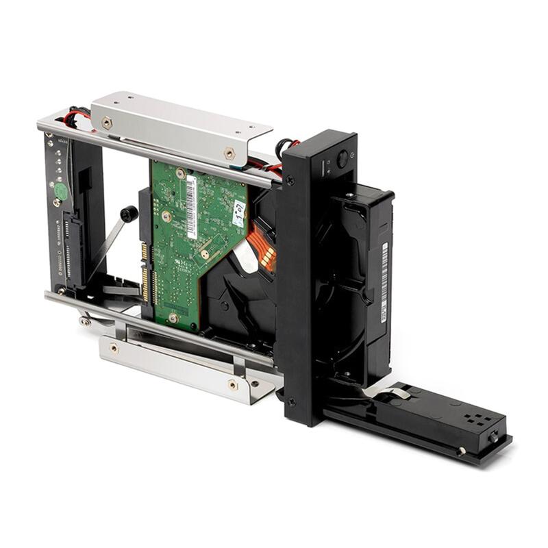 Product Introduction of 1106SS Trayless Hot Swap Mobile Rack ROM 3.5inch Internal Hard Drive SSD Adapter Hard Drive SSD Conversion Frame 47
