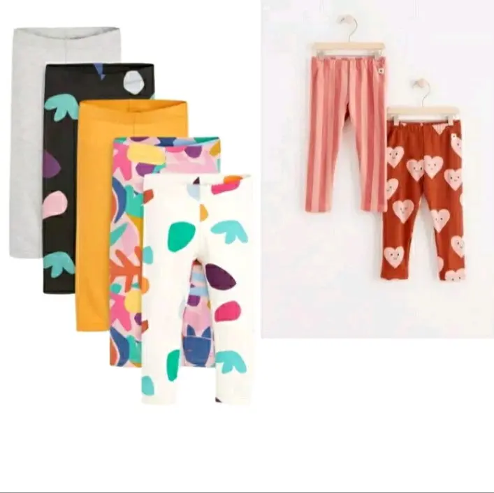 Promo Celana Lagging Anak Motif Random Bunga / Leging Motif Anak Random Bunga Bunga Pinggang Tinggi 3
