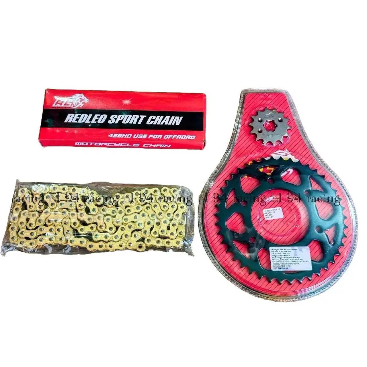Nhông sênh Dĩa Redleo 428HD 2024 sênh xích Phanh Phụ Tùng