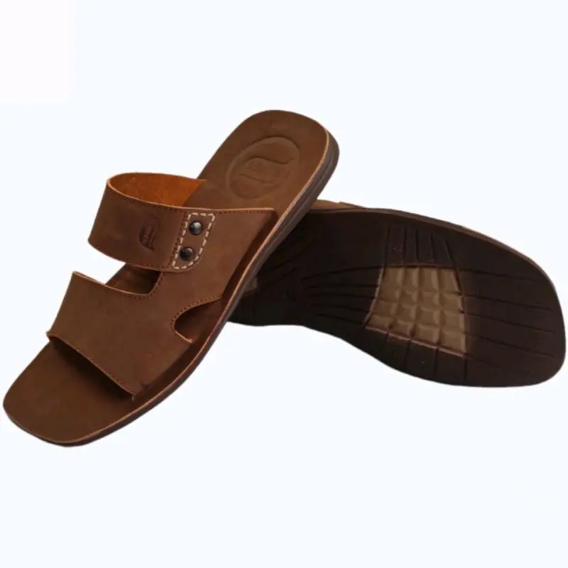 SANDAL PRIA KULIT ASLI SAMPAI ALAS INJAK KULIT